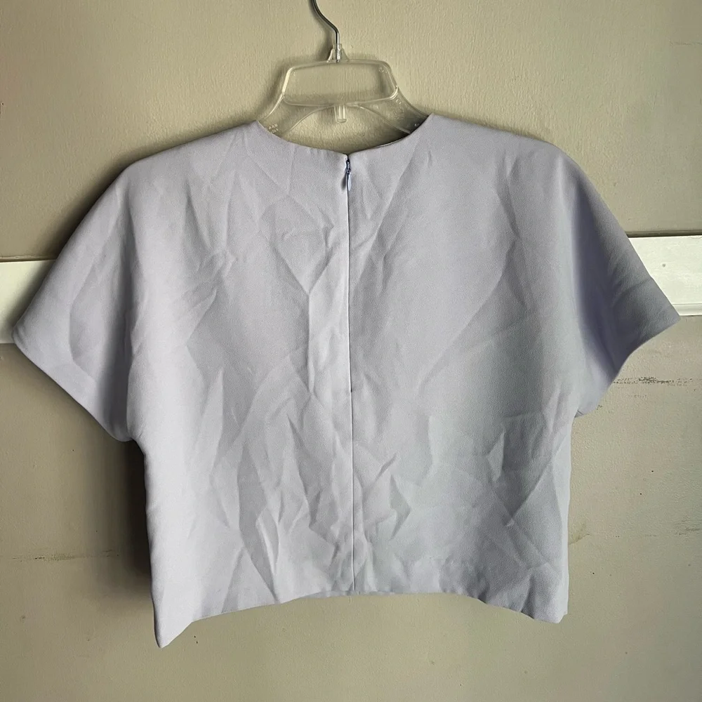 J. Crew Light Purple Women's Blouse Size 4